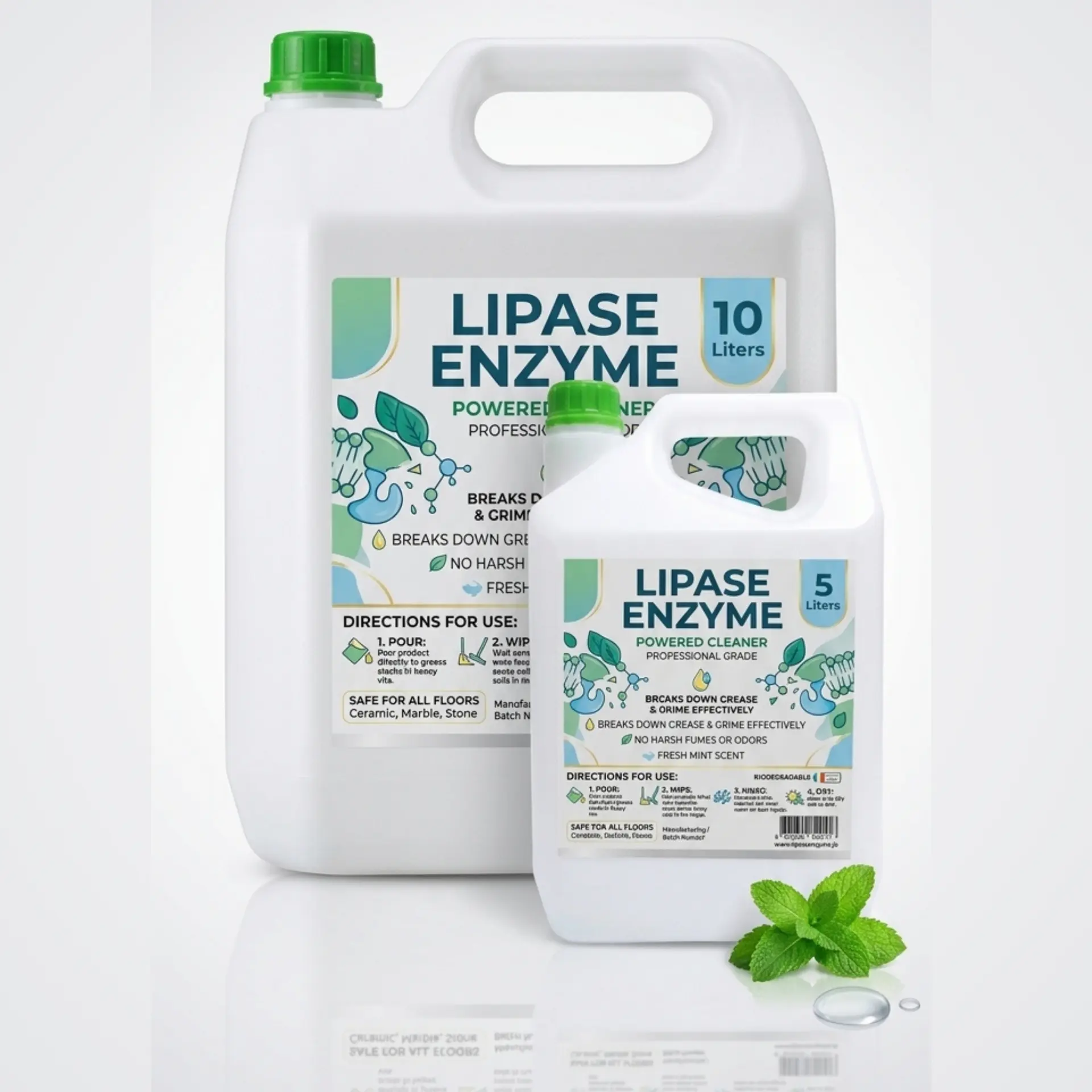 لايبيز إنزايم (Lipase Enzyme) - قاهر الشحوم والزيوت بدون فرك - صورة 3