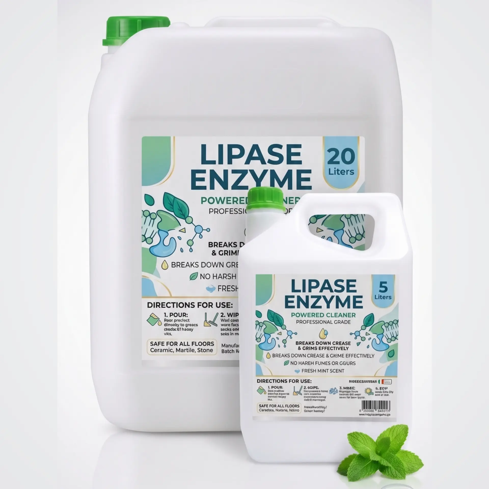 لايبيز إنزايم (Lipase Enzyme) - قاهر الشحوم والزيوت بدون فرك - صورة 4